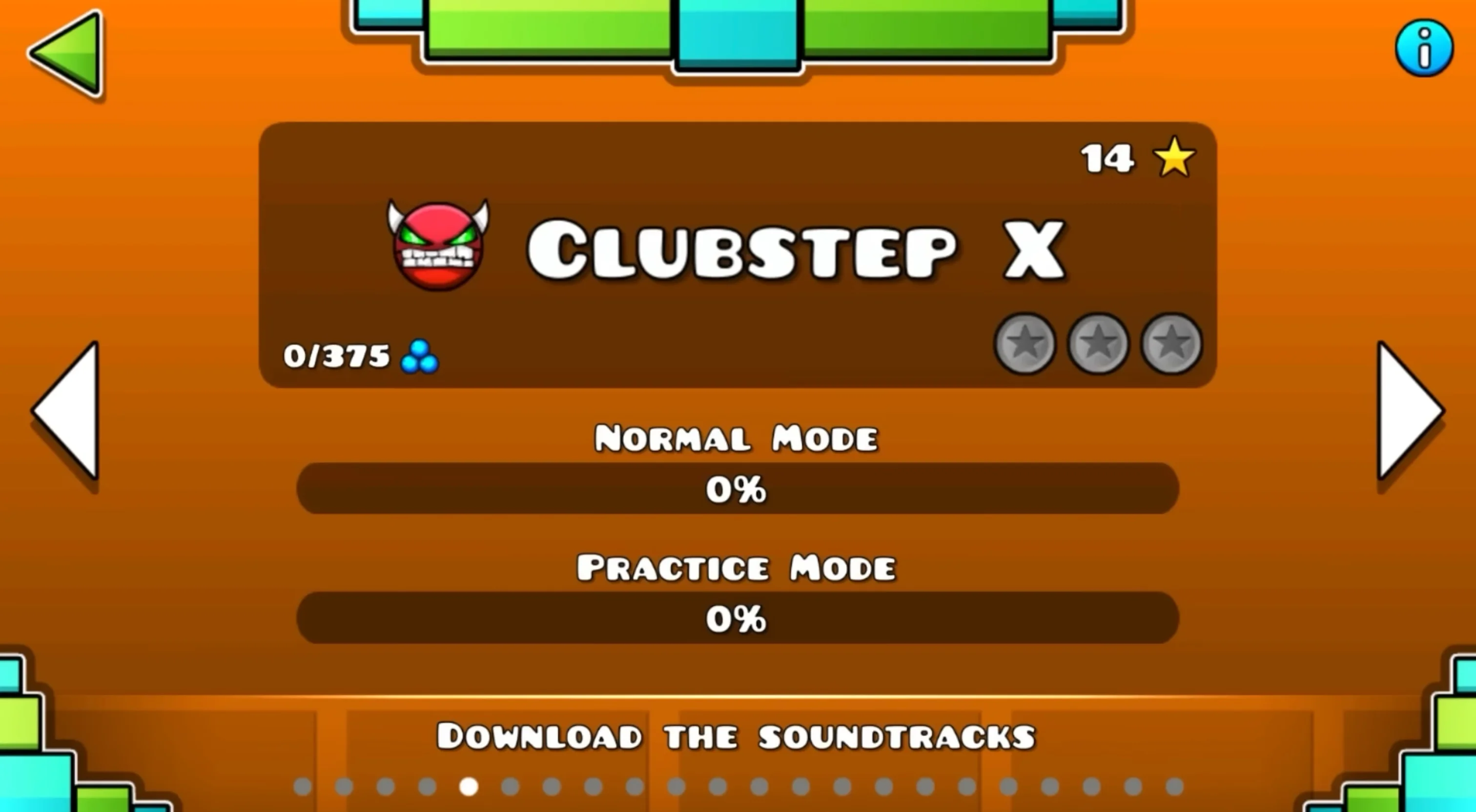 Geometry Dash APK Demon Level Clubstep X