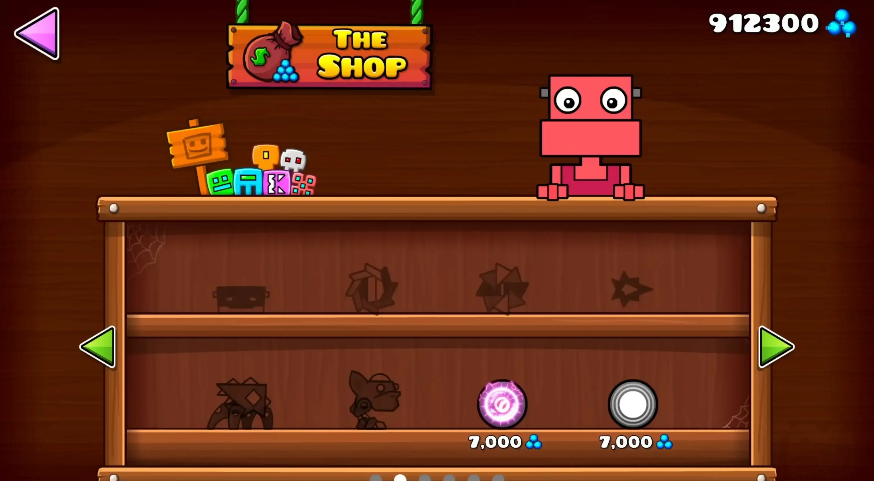 Geometry Dash APK Shop